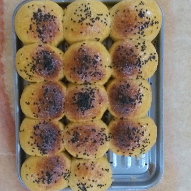 无糖南瓜燕麦餐包