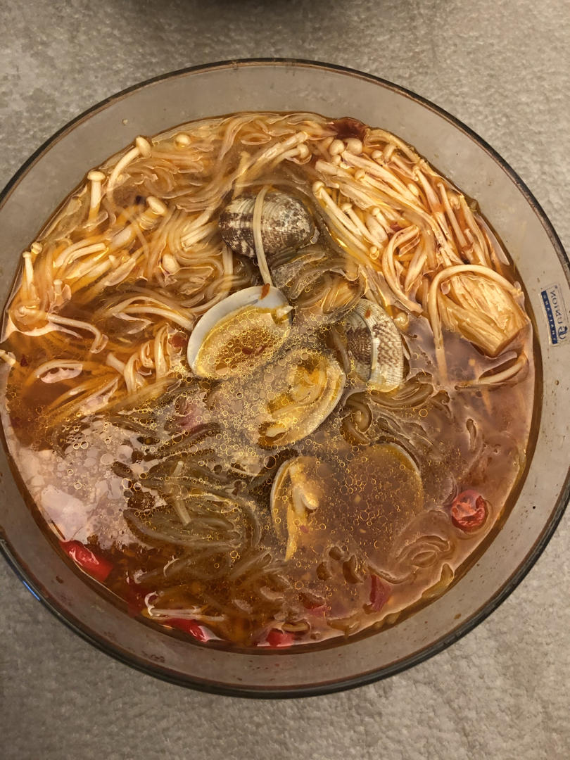 ㊙️自制花甲粉丝煲比外卖还好吃