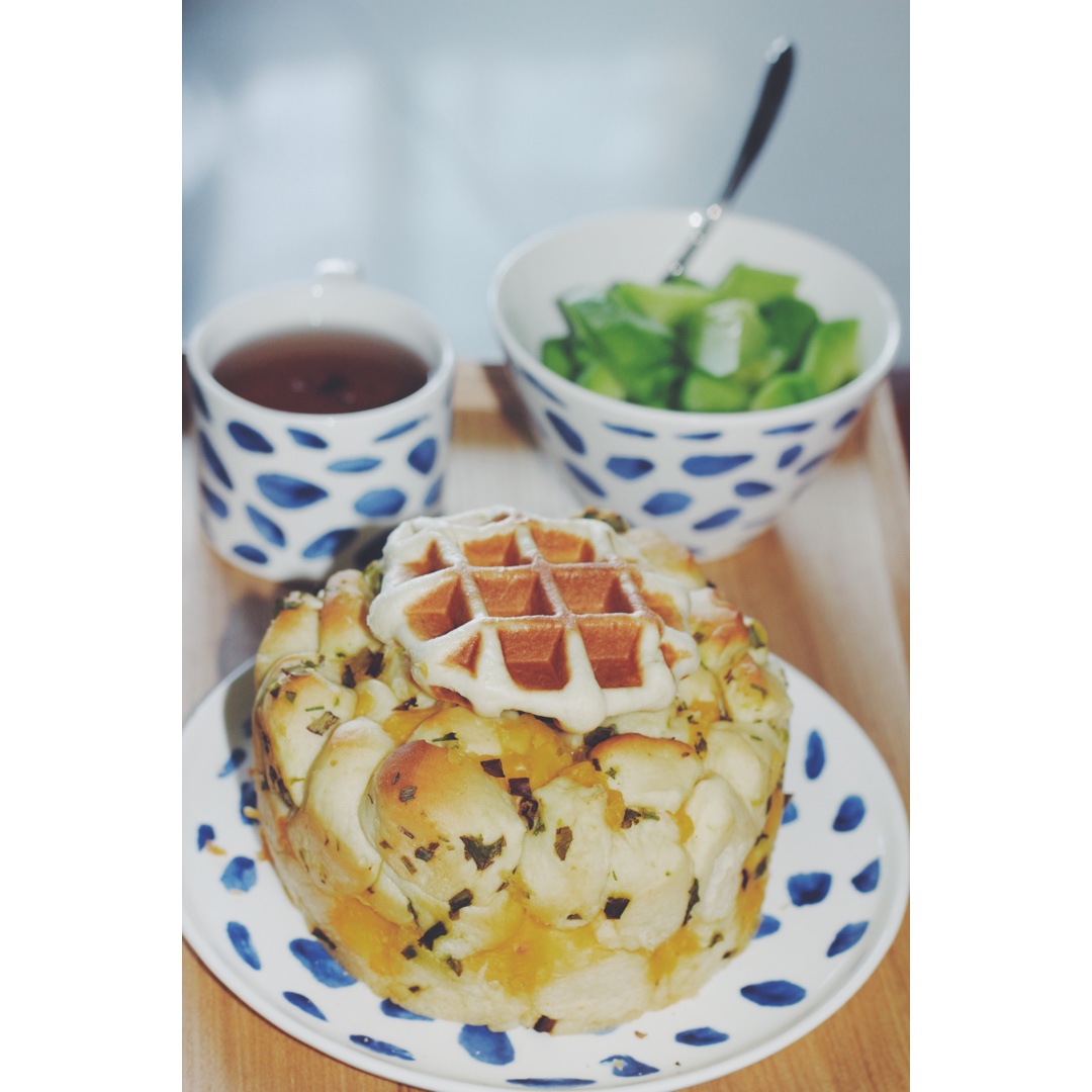 奶酪香肠手撕包