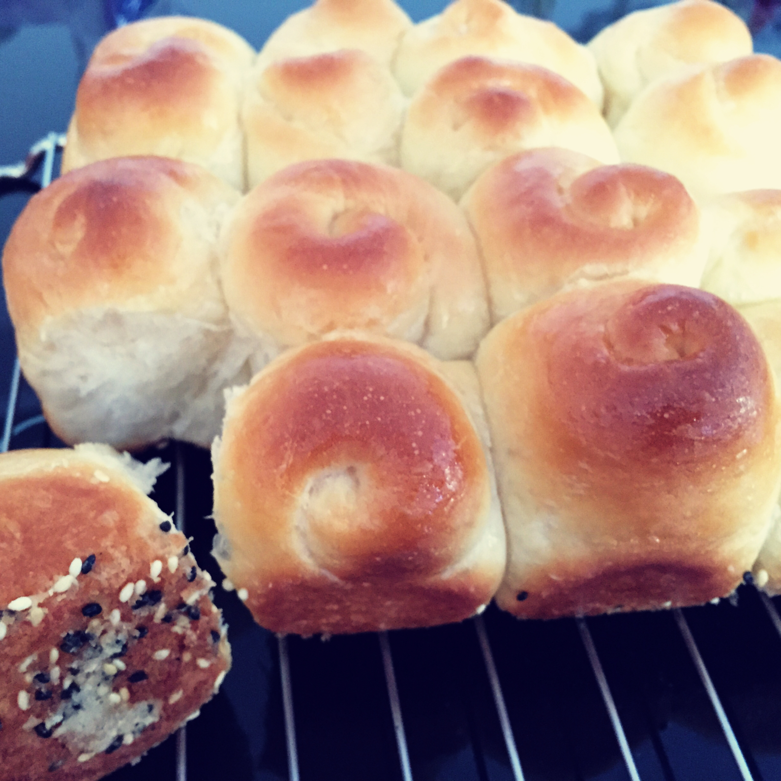 脆底蜂蜜小面包