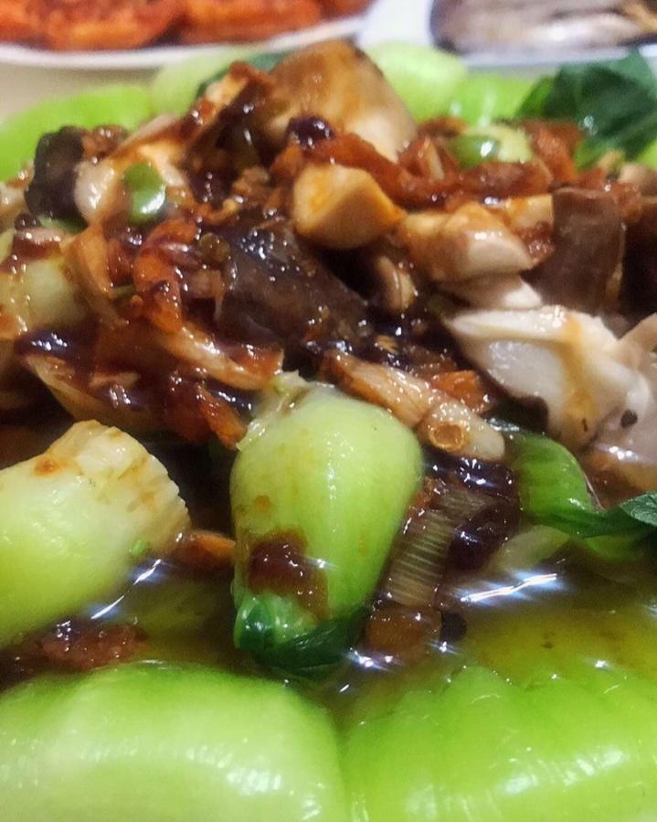蚝油香菇小油菜