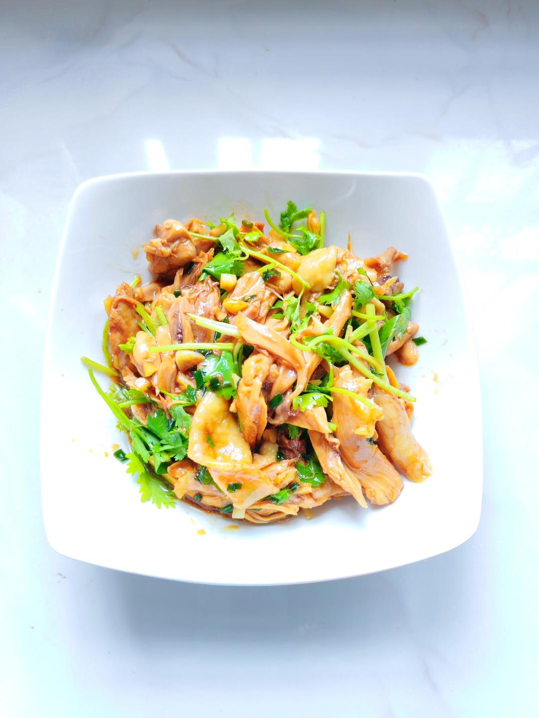 夏日必备！开胃凉菜｜葱油手撕鸡🍗｜葱香浓郁！鲜嫩多汁