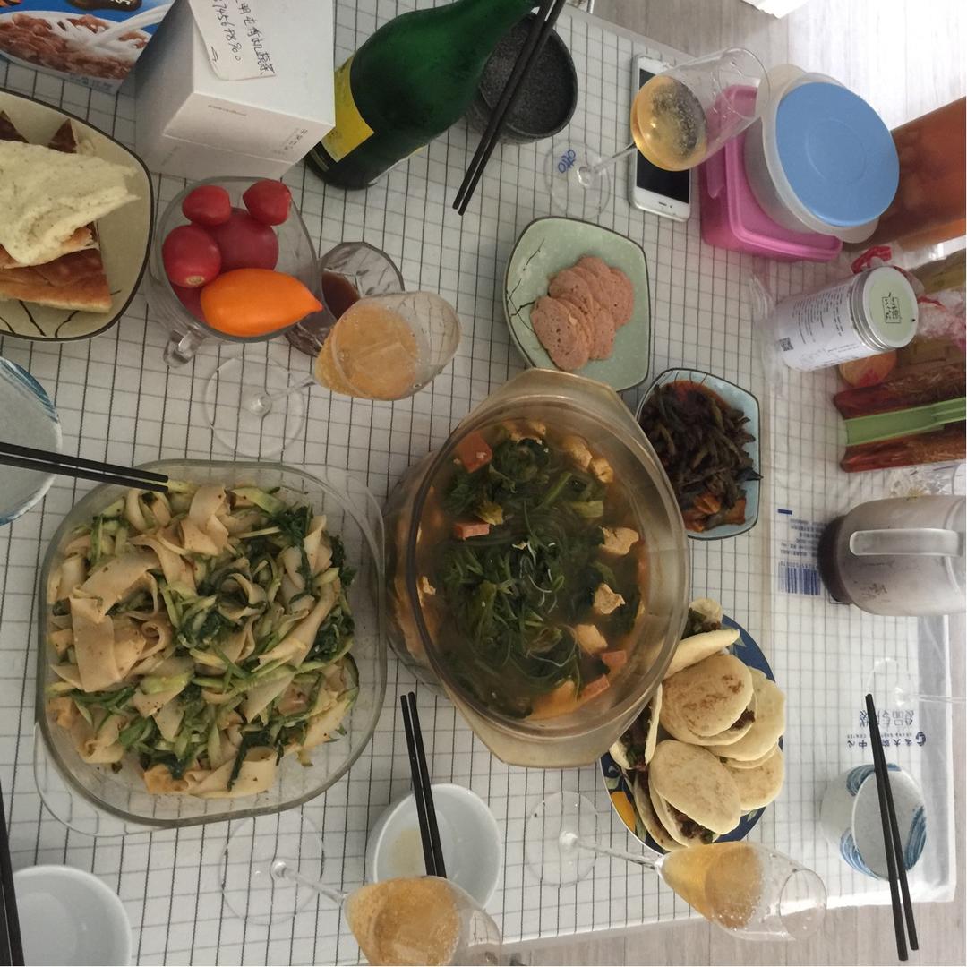 肉夹馍(白吉馍的制作)
