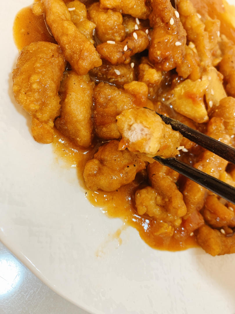 家常做法【糖醋里脊】百吃不厌~