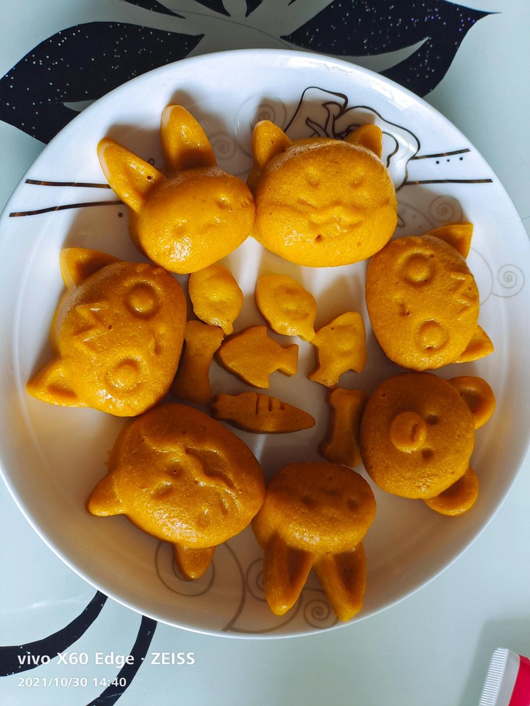 南瓜蒸糕 8+宝宝辅食