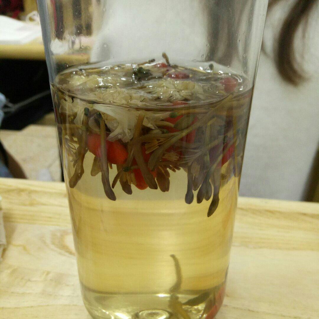 金银花甘草菊花茶