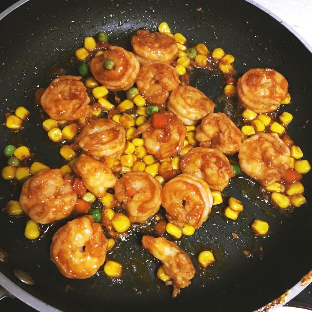 茄汁大虾仁🍤