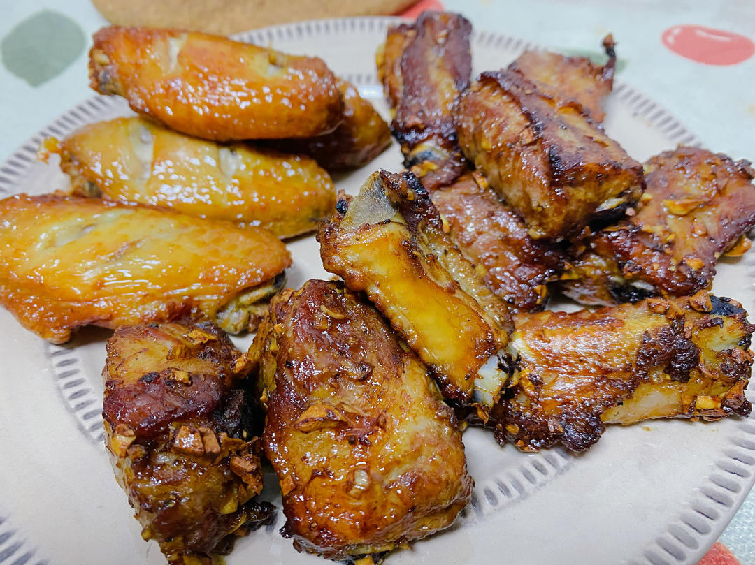 蒜香排骨（空气炸锅版）