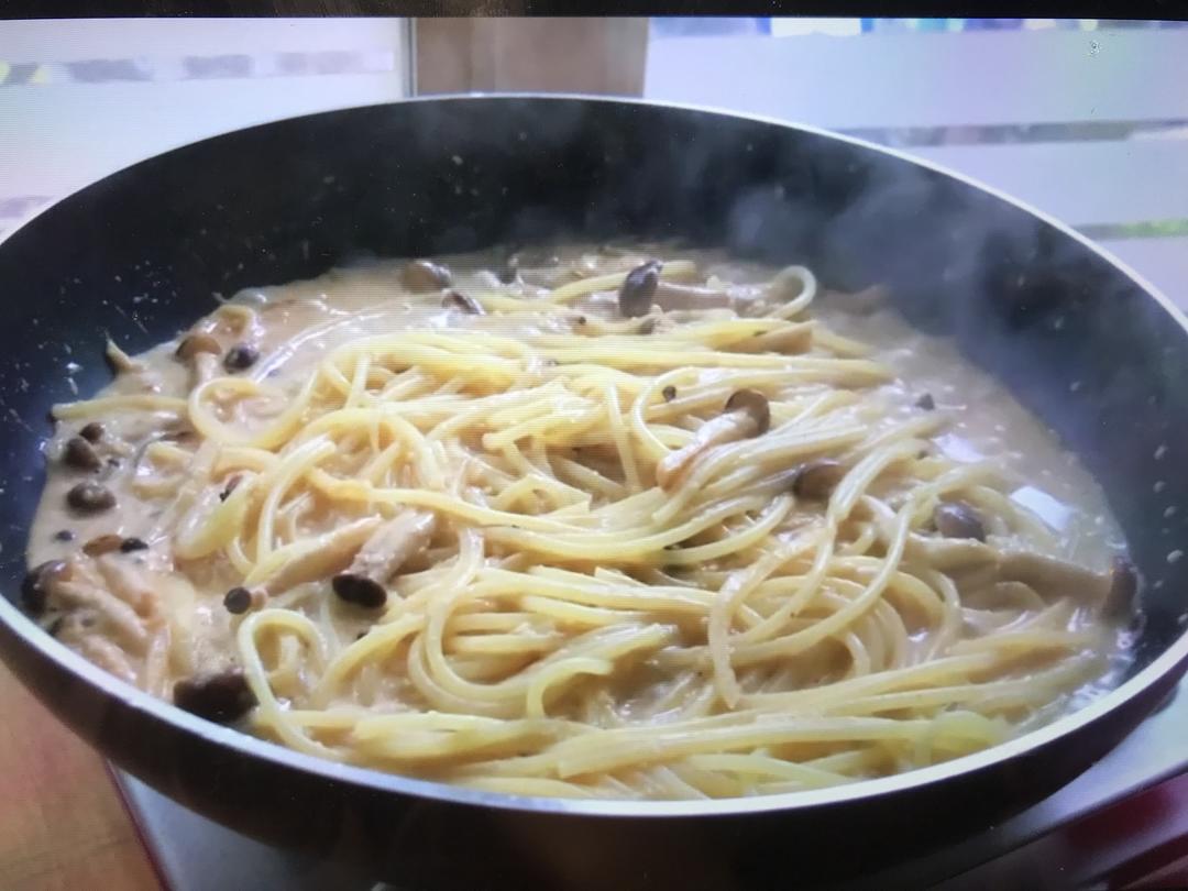 白肉胡麻味噌意大利面MASA的做法 步骤8