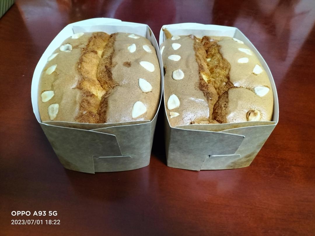 网红金枕蛋糕（无泡打粉）