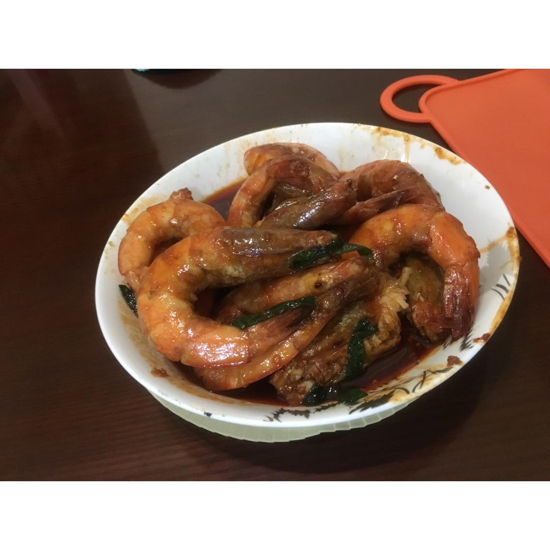 油焖大虾