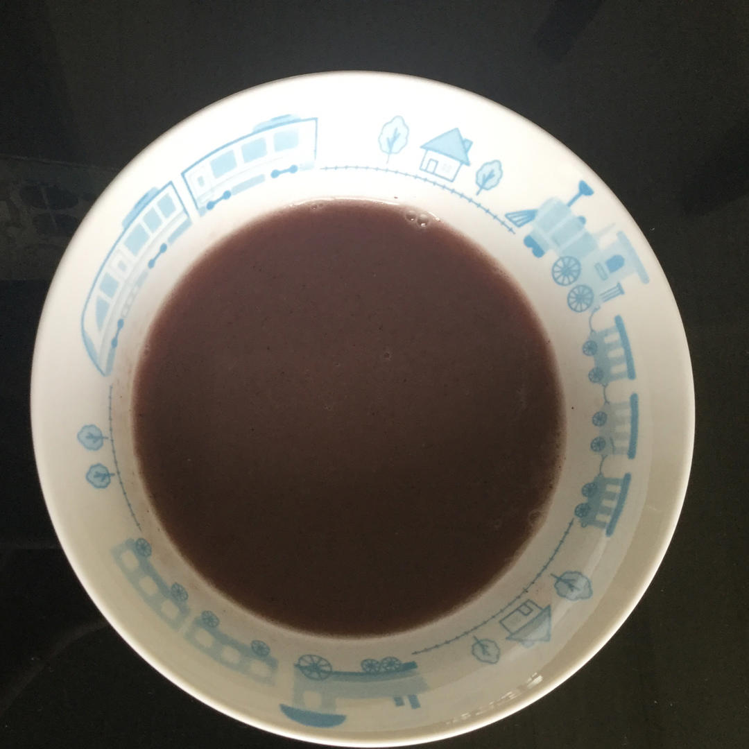 黑米大米糊