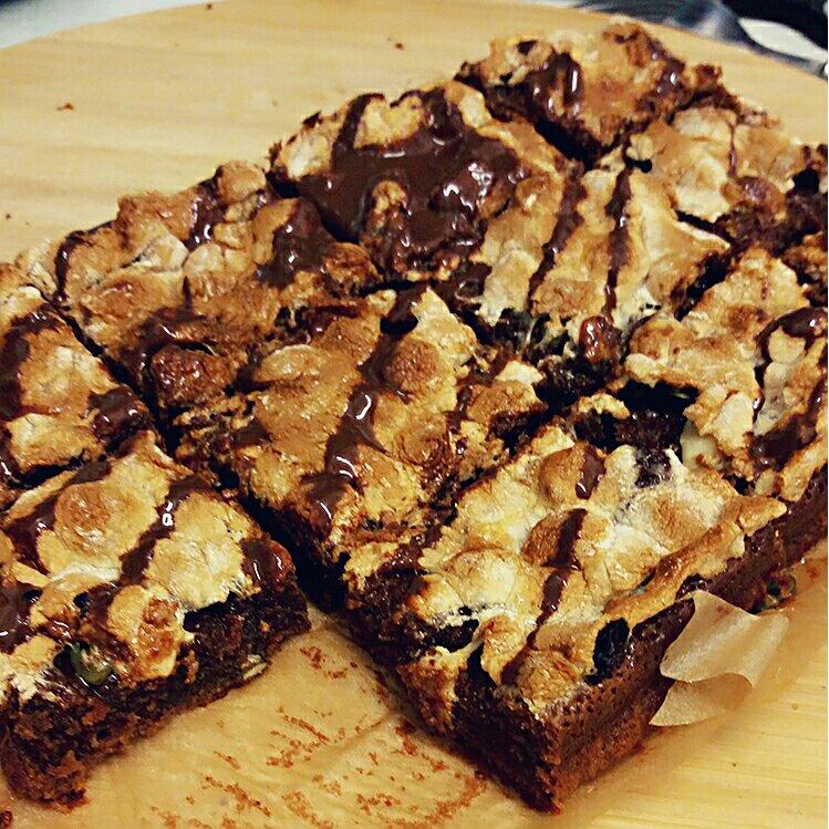 棉花糖布朗尼 Marshmallow Brownies