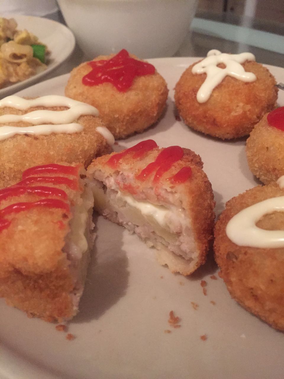 孤独的美食家——芝士可乐饼