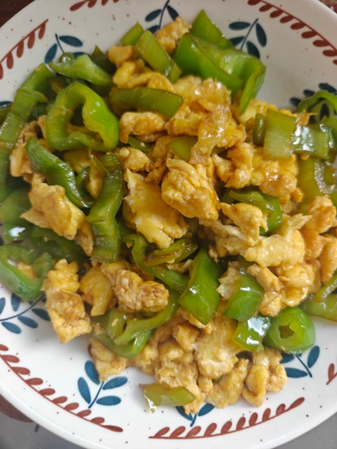 尖椒炒鸡蛋