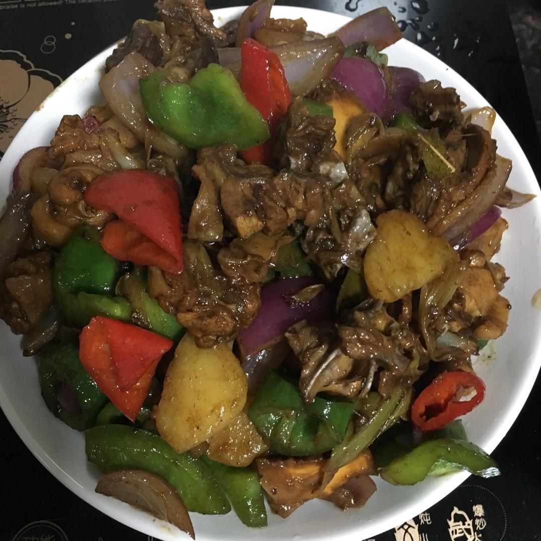 大盘鸡 Xin Jiang Chicken