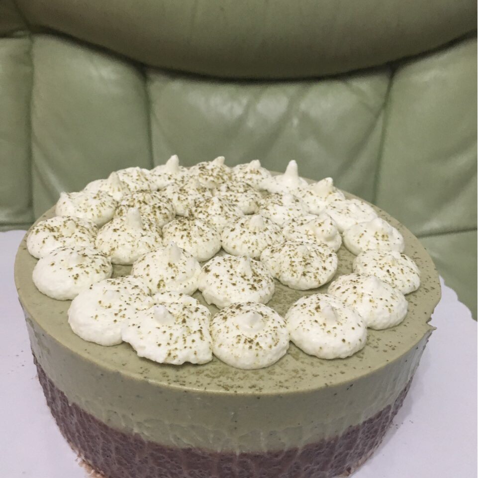 巧克力抹茶慕斯蛋糕