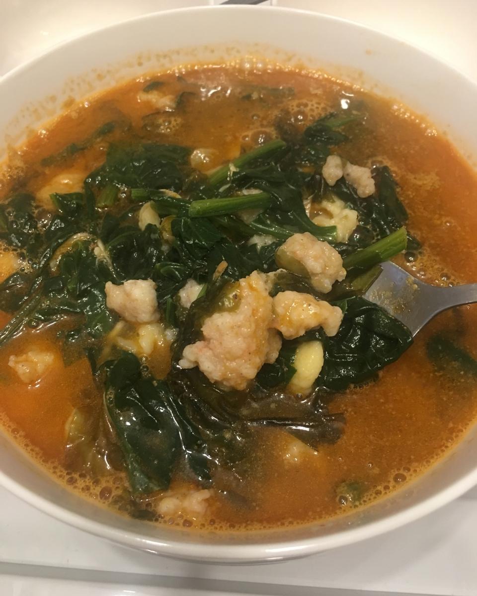 简单早餐-疙瘩汤