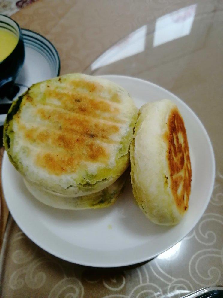 韭菜三鲜馅饼（发面）