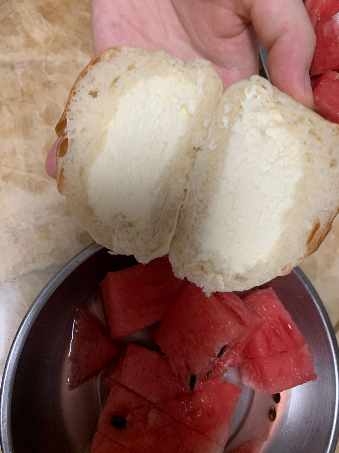 面包星人夏天的快乐---冰面包