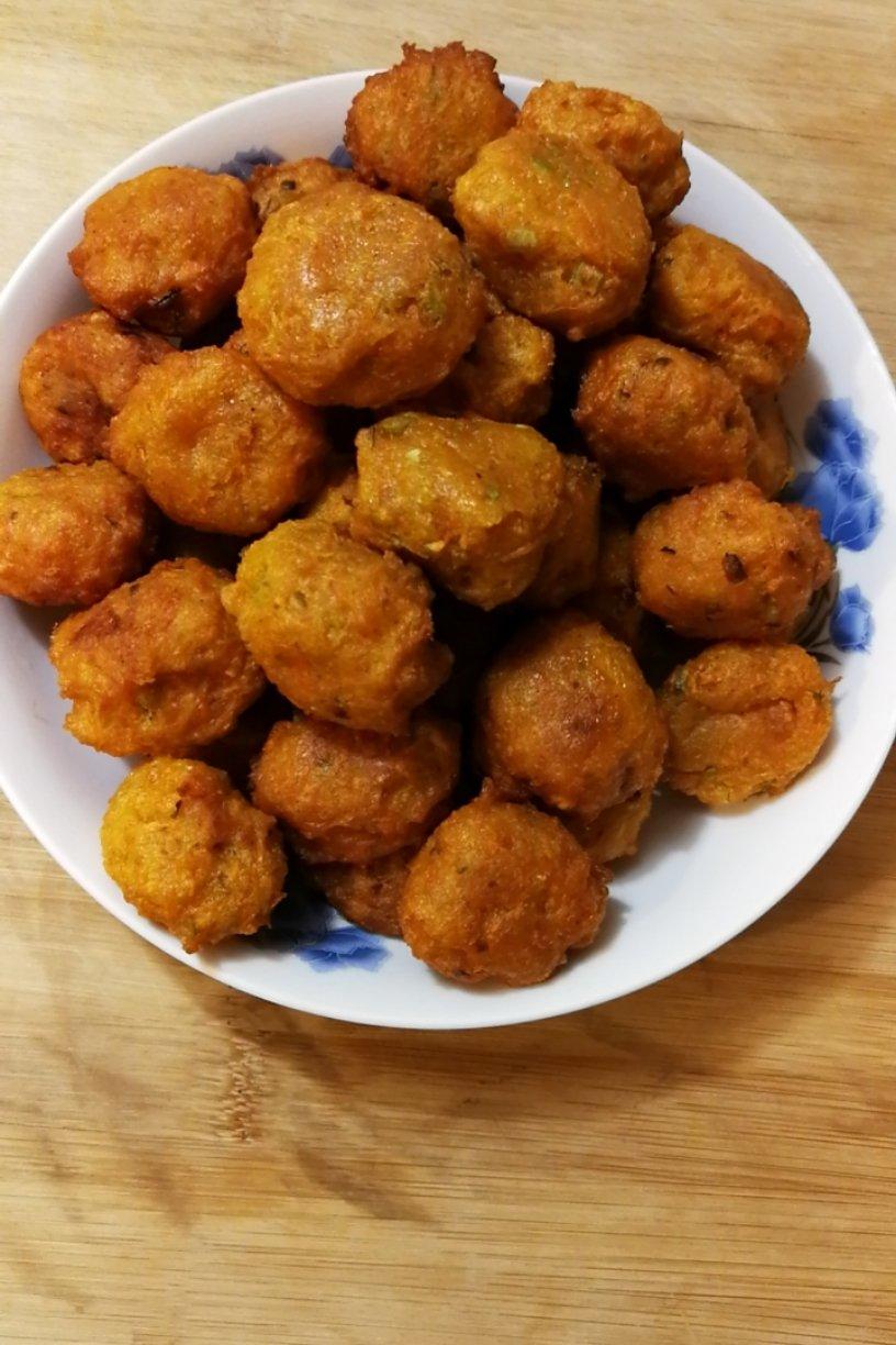 炸素丸子