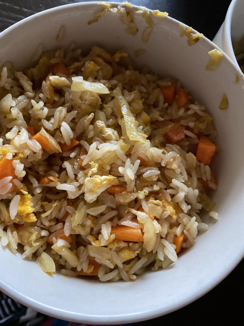 酸菜炒米饭，这味道开店都OK