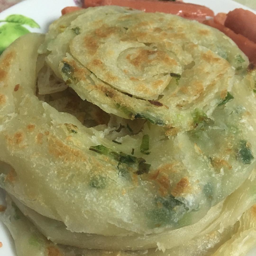 手抓饼/葱抓饼 Taiwan Style Pancakes