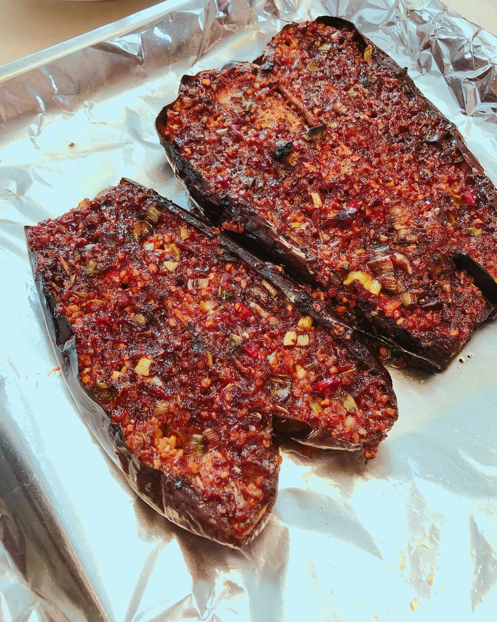 烤茄子（烤箱版）