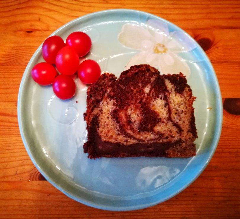 巧克力大理石纹香蕉蛋糕