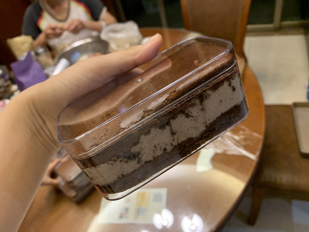 低糖不腻的奥利奥咸奶油蛋糕盒子