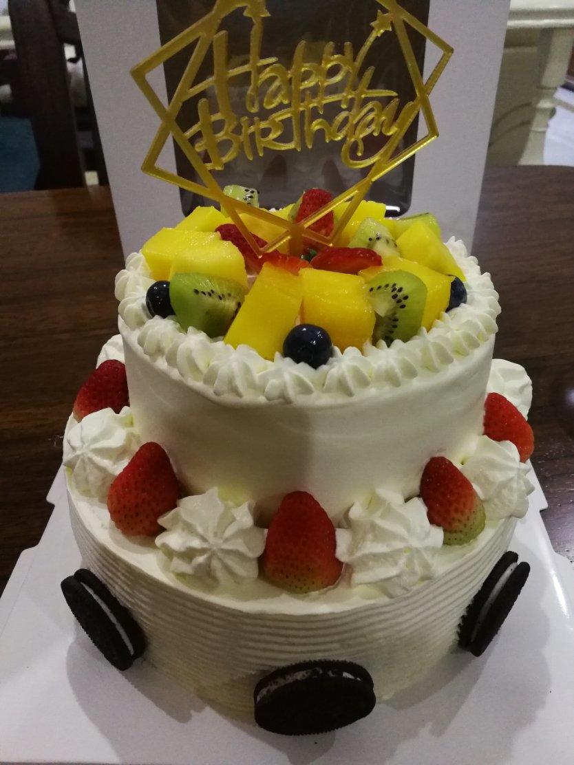 双层城堡生日蛋糕