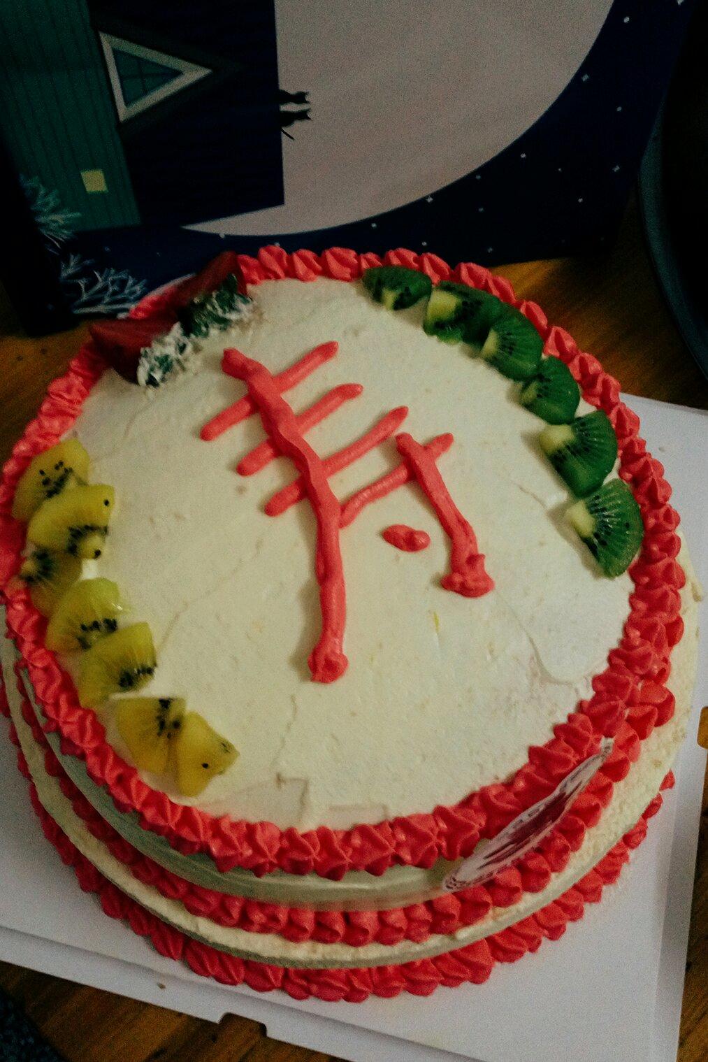 【零失败】不会裱花没关系的水果裸蛋糕 芒果裸蛋糕 完美戚风胚