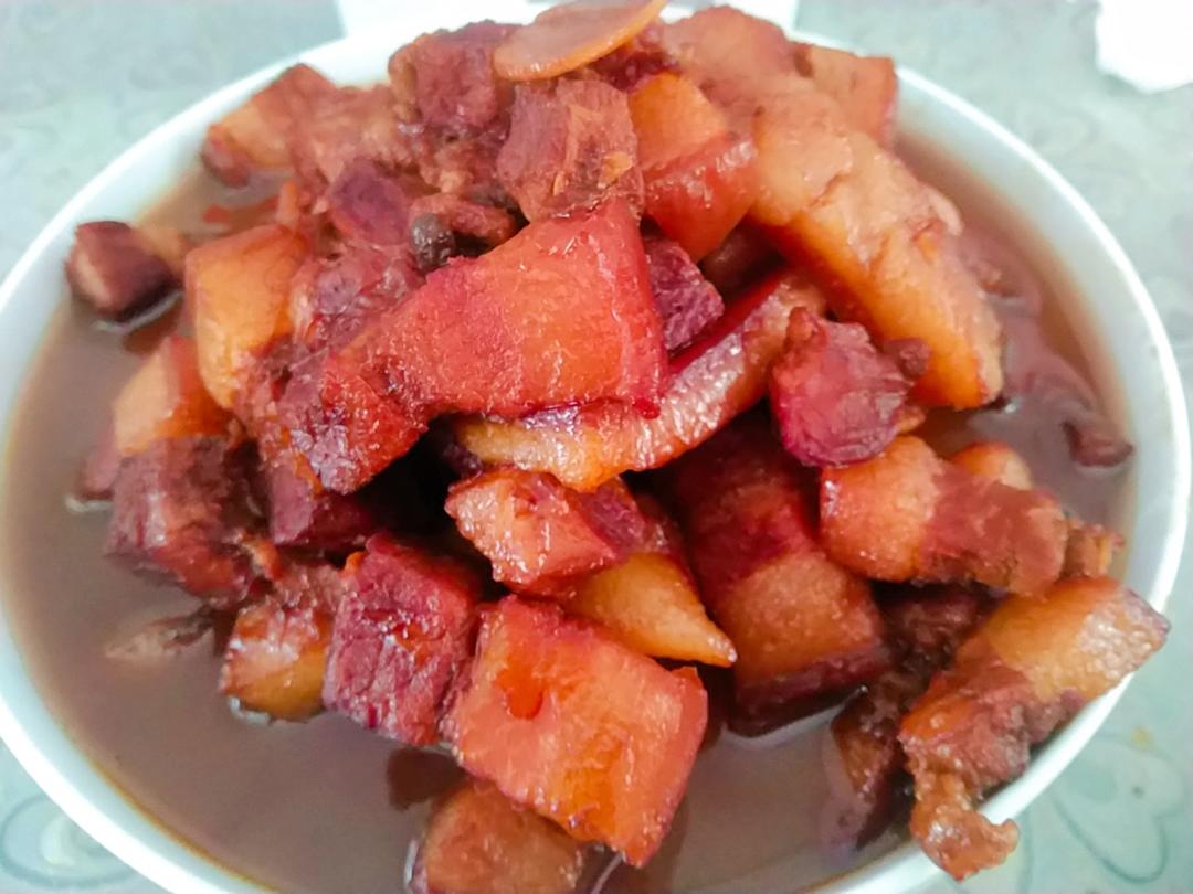不焯水不放油的家常红烧肉