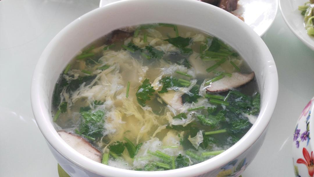 香菜豆腐羹