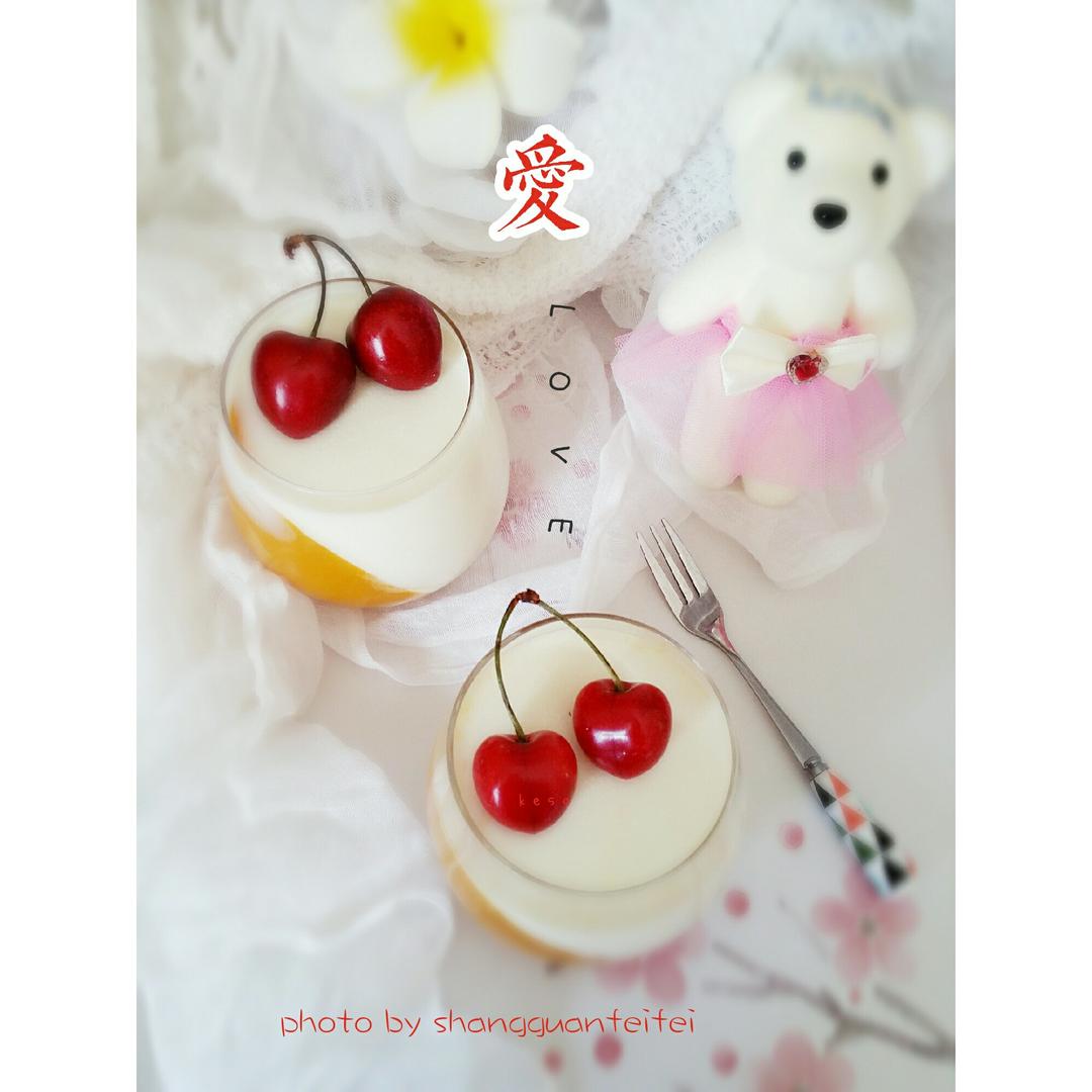 上官菲菲baby做的夏日芒果牛奶小布丁