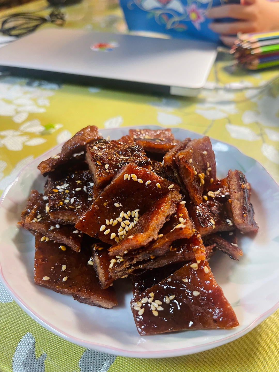 不加淀粉 猪肉脯（好吃得停不下来）