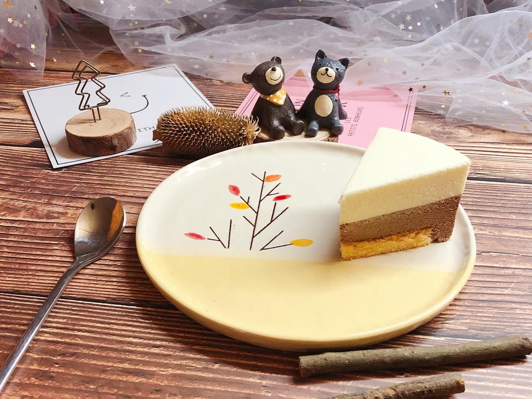 黑白巧克力慕斯蛋糕