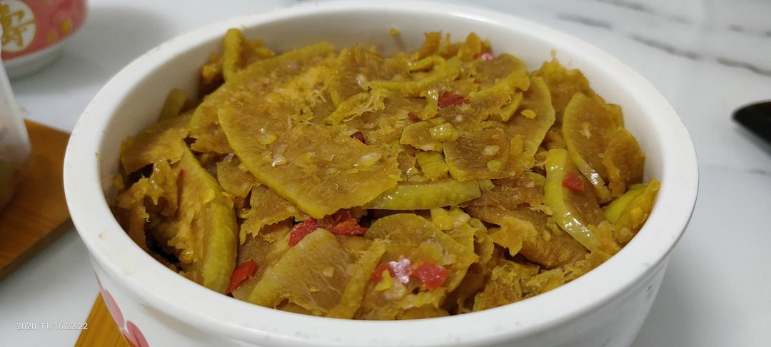 绝杀的凉拌柚子皮