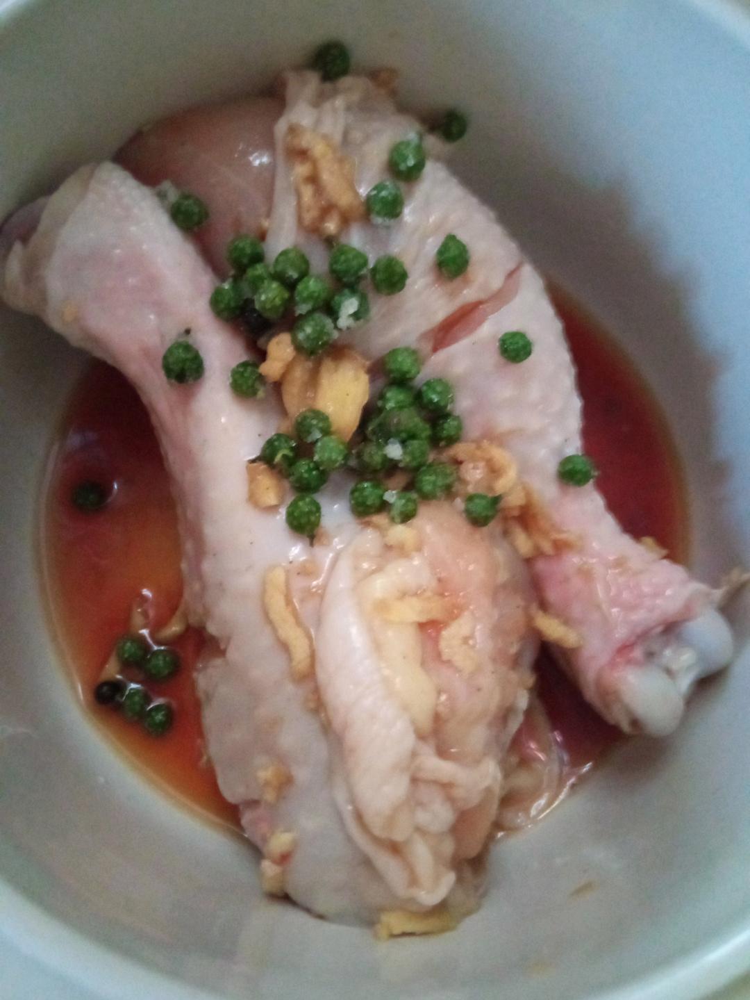 ㊙️不加一滴水不滴油，超好吃的椒盐蒸鸡腿