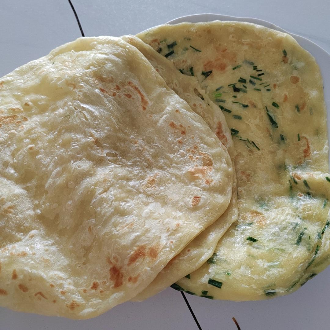 家常鸡蛋葱油饼 凉了也不硬 外酥里软 媲美早餐店 附细节视频详解
