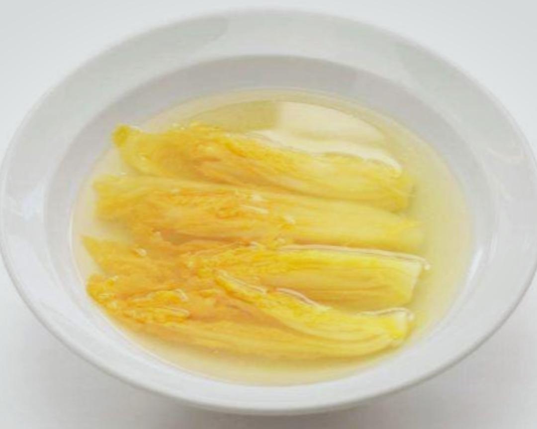 家庭版开水白菜的做法