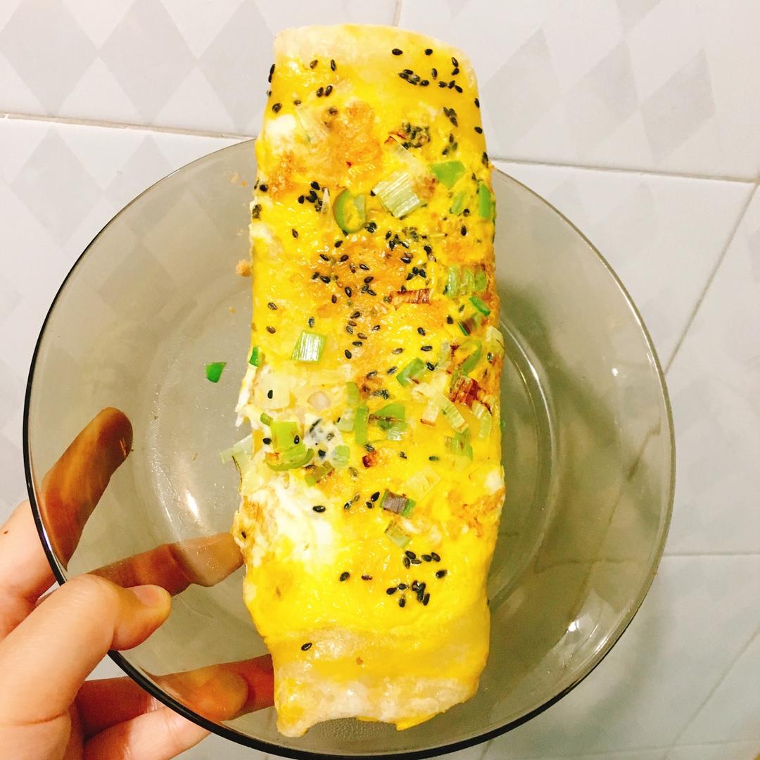 三分钟就可以做好孩子的早餐（手抓饼）