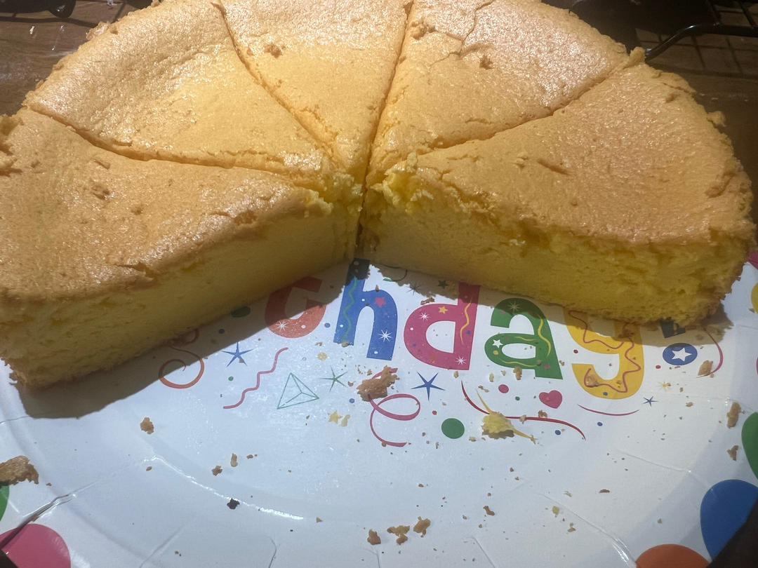 8寸 戚风蛋糕 生日蛋糕胚