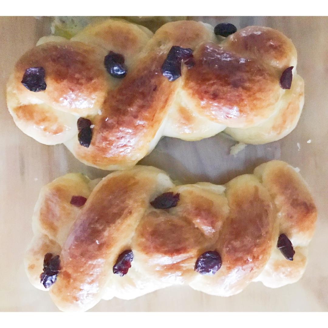 快手奶香火腿面包