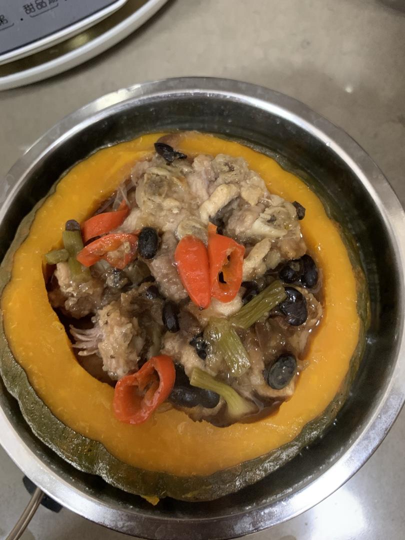 高逼格排骨南瓜盅🎃