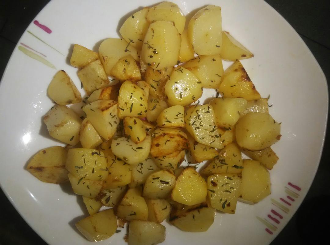 xing仁糖做的三步骤零失败率平底锅薯块