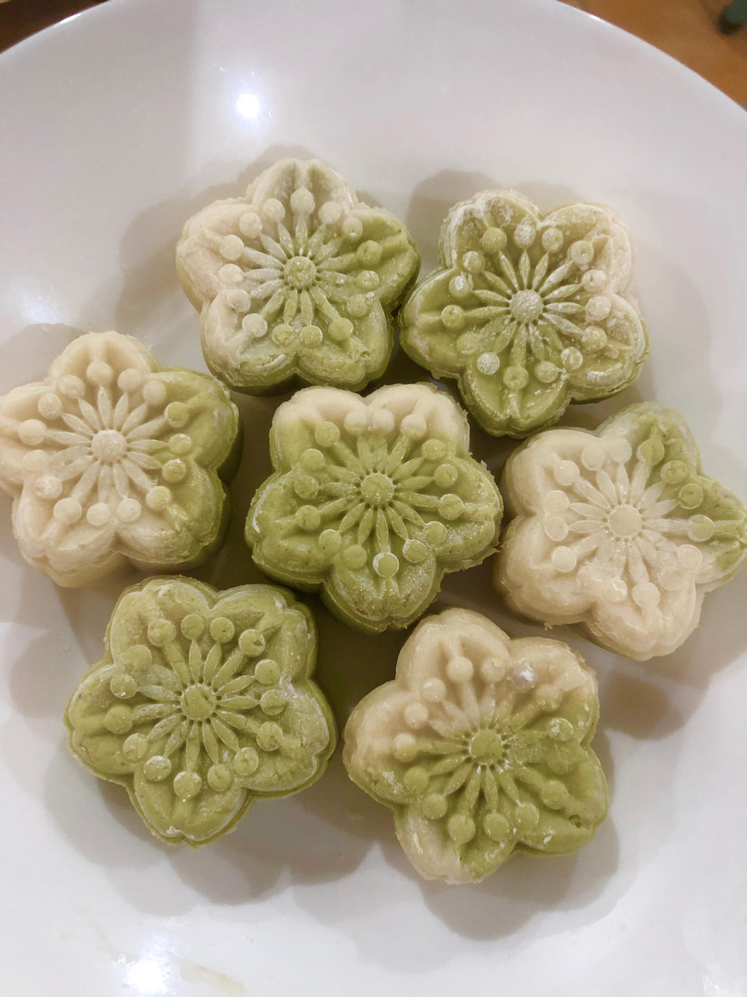花样抹茶芋泥糕
