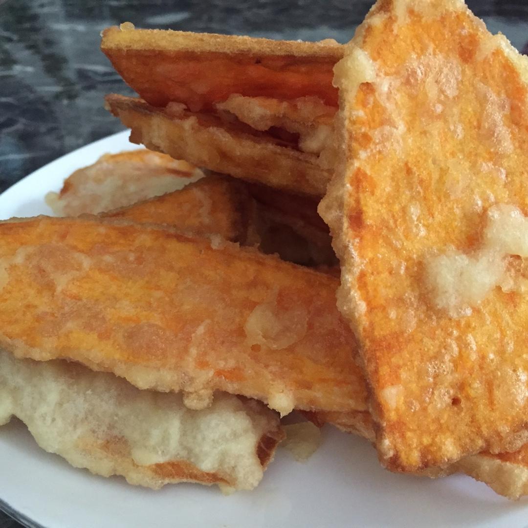 吖蛋妞做的炸番薯