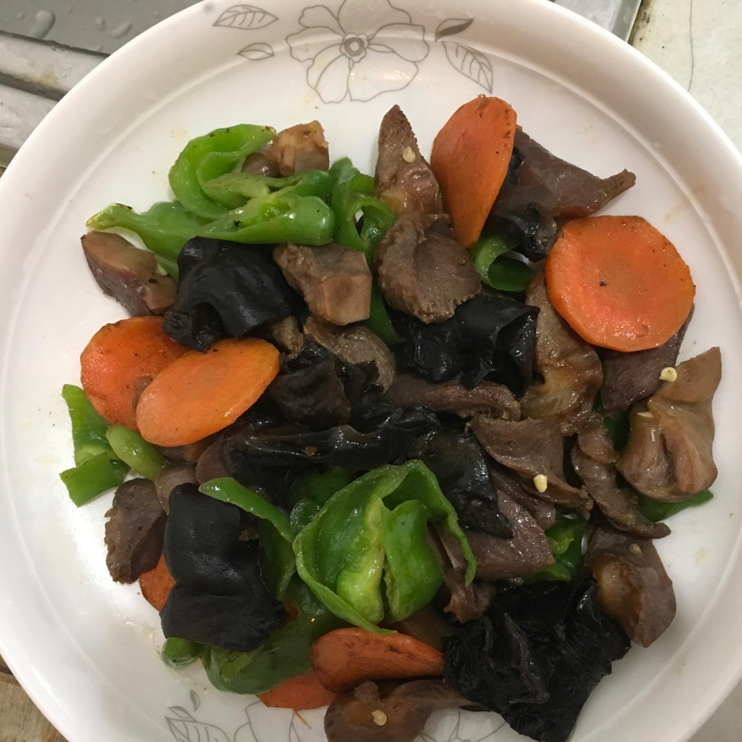 辣炒鸡心