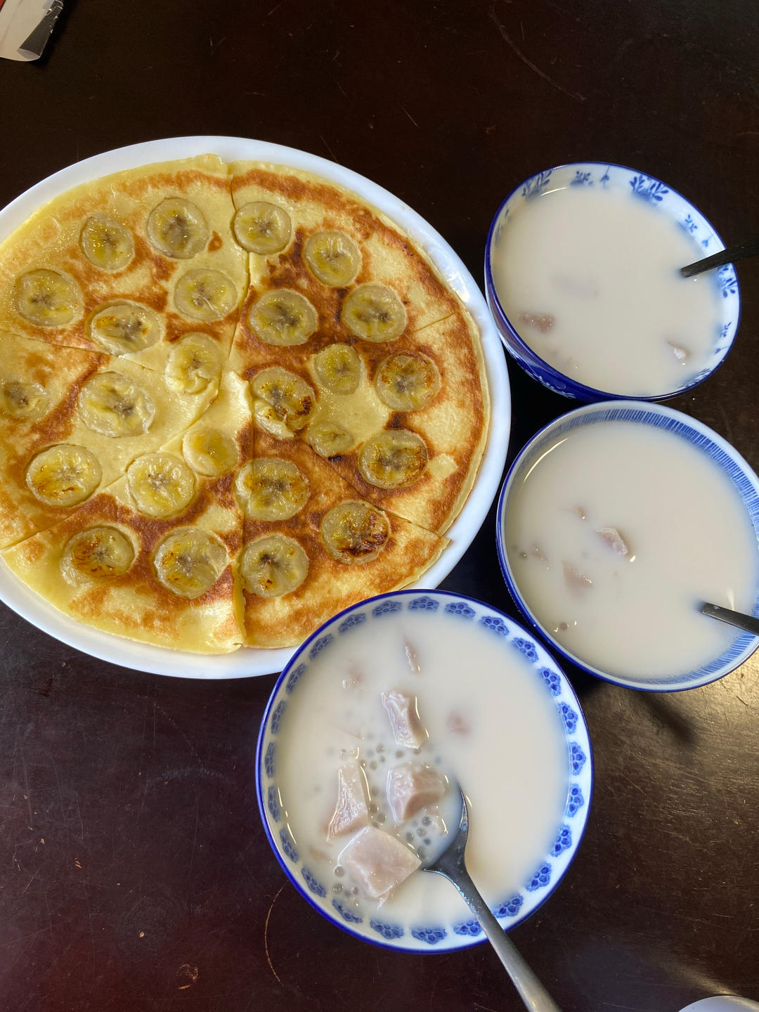 香蕉鸡蛋饼